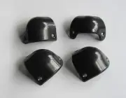 Set of 4 Front Black Guitar Amp Speaker Cabinet Corner Protectors for Marshall