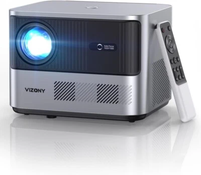 VIZONY FHD 1080P Projector 4K Support, 800ANSI 5G WiFi Bluetooth Projector