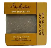 Raw Shea Butter Rhassoul Clay Shampoo Bar SHEA MOISTURE New
