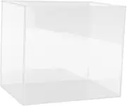 FUTUREORYY Fish Tank with Open Design Multi Functional Rimless Aquarium for Betta Fish Turtles Plants for Home Office Shop Decor Easy to Clean Maintain
