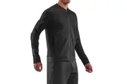 Skins Series-3 MenS Warm Up Top Black Running/Gym Activewear