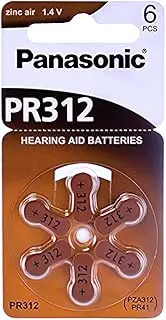 Panasonic Hearing Aid Batteries Size 312 (120 Pack)