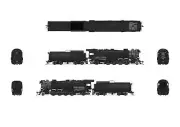 BROADWAY LIMITED C&O K-2 Mikado Unlettered w/12-VC Tender Prgn4 Snd/DC/DCC/ 7599
