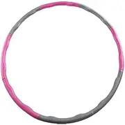 Hula Hoops for Adults - 8 Sections Removable Multiple Assembly Design Professional Soft Padding Hoola Hoop for Exercise Fitness
