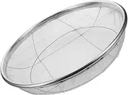 Stainless Steel Soil Sieve Mesh Strainer for Gardening Durable Multi Function Sifting Pan for Stones and Potting Soil Easy to Clean Gardening Tool