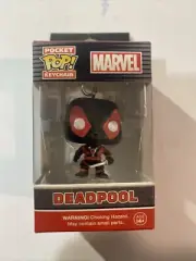 Funko Pocket POP! Marvel Deadpool Black Keychain Figure Pendant New In Box
