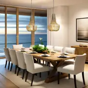 Cascara Bead Pendant Light in Natural