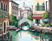 DIY Paint by Numbers Kit for Adults - Venice | Paint by Number Kit On Canvas