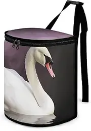 Garbage Storage Bags, White Swan Printed Garbage Storage Bags,car Garbage Storage Bags,Portable Garbage Storage Bags
