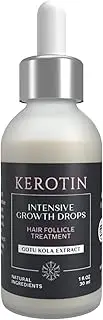 Kerotin Intensive Hair Growth Drops 30ml - Hair Loss Care DHT Blocker Stimulate