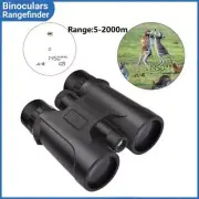 Laser Binoculars Rangefinder 10X42 Distance Meter 2000m Range Finder Angle Range