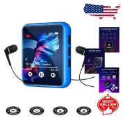 Premium Bluetooth 5.0 MP3 Player with Line Input Recording & Custom Equalizer