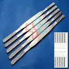 Fomon Nasal Rasp, Double Ended, Set of 5, Rhinoplasty Bone Surgery Instrument