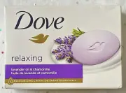 Dove Bar Soap, RELAXING Lavender Oil & Chamomile (1 BAR)