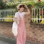 VINVLE |彩虹水果糖牛仔吊帶長褲|4色🍎FANCYAPPLE韓國代購🍎正韓 韓國網拍