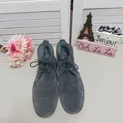 國外帶回 KG BY KURT GEIGER 型男 綁帶 休閒 灰色 麂皮 沙漠靴 男鞋 男大尺碼鞋 男短靴 11