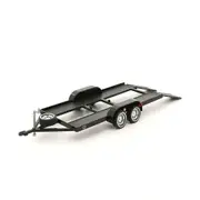 Oz Legends 1:24 Scale Diecast Model Car Trailer Toy Black
