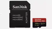 SanDisk 256GB Extreme PRO 4K UHD microSD SDXC Memory Card DJI GoPRO 4K HD U3