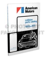 AMC and AMX Javelin Body Parts Book 1968 1969 1970 1972 Rambler Hornet Gremlin