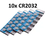10x CR2032 3V LITHIUM CELL Button BATTERY 2032 Batteries Car Key Toy AU