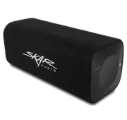 NEW SKAR AUDIO SK8TBV SINGLE 8" 400W MAX POWER DUAL VOICE COIL VENTED BASS TUBE