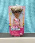 BRAND NEW BARBIE DOLL 2022 CLUB CHELSEA DOLL BROWN HAIR FLOWER DRESS