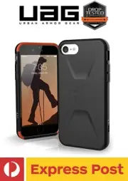 iPhone 7/ 8/ SE (2nd & 3rd) UAG Civilian Series Discreet Hard ShockProof Case