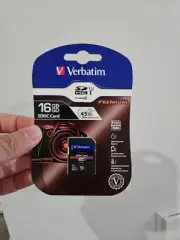 Verbatim 16GB SD Class 10 Memory Card SDHC For Digital Camera Flash Drive