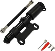 Armo© Aluminum Alloy Portable Bike Pump Cycle Bicycle Fast Tyre Inflation Universal Bike Ball Football Pump
