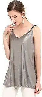 [YILEFU] Radiation Protection Suit, Anti-Radiation Dresses Maternity Tanks 360°Shielding Radiation Pregnancy Clothes Apron Silver Fiber Radiation Protection Belly Band Vest Pregnant Women Tops,Silver