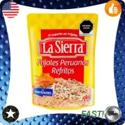 1 Pack Peruvian beans La Sierra refried 430g