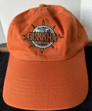 Gurkha Cigars Burnt Orange Adjustable Baseball Cap Worldwide Port Authority