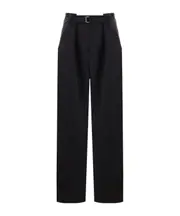 Ann Demeulemeester Linna High-Comfort Trousers IT44,IT42 black