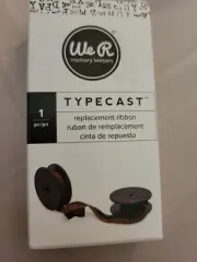 we r memory keepers typewriter ribbon brand new brown color