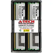 A-Tech 64GB 2x 32GB 4Rx4 PC3-8500R DDR3 1066 LV ECC RDIMM REG Server Memory RAM