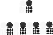 VICASKY 5sets Set of Small Craft Chess Stones Go Chess Accessory Safe Gentle Resin Pieces Ideal for Holiday Play 100pcs*5