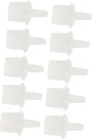Baluue Glue Bottle Plugs Replacement Tips 100 Pieces Plastic Head Hand Protection Ideal for Home Industry