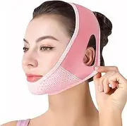V Face Masks, Reusable V-Line Mask, for Double Chin and Saggy Face Skin, Face Slimming Strap, Double Chin Remover Lifting Mask, Suitable for Daily Use