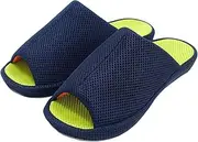 Okumura Slippers, Fatigue, Easy to Walk In, No Stuffiness, Open Front, Foot Sole Fit