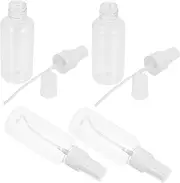 Ipetboom 4pcs Spray Bottle Spray Bottles Mini Travel Makeup Spary Mini Water Pump Pet Atomizer Mist Sprayer The Pet Transparent