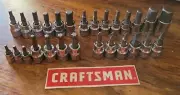 CRAFTSMAN 27pc SAE METRIC MM Hex Allen Torx key ratchet wrench socket set