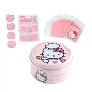 Hello Kitty 4 Piece Biscuit Mould, Cookie Tin & 50 Piece Cookie Bags Set