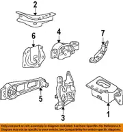 CHRYSLER OEM 04-10 PT Cruiser Engine Trans Mounting-Torque Arm 5274908AD (for: Chrysler)