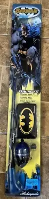 Shakespeare Batman Fishing Kit All In One Rod & Reel Tackle Super Rare