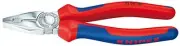 KNIPEX Tools 03 05 180 Combination Pliers Chrome Plated, 7"