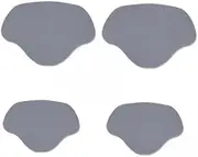 Oshhni Stylish Shoe Heel Cushions for Him & Her - 6 Pieces, light gray, 2 Pcs