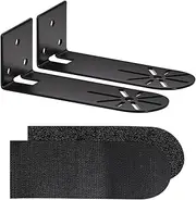 [Haoyou] Soundbar Wall Mount Bracket for Samsung、Sony、Bose、VIZIO、Assistrust、LG、JBL and More Sound Bars, with Adhesive Backed Velcro for Stabilized Mounting Under The TV Hold Up to 35 Lbs