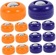 HAWILLOSCH 20 Pcs Shuffleboard Game Set Mini Tabletop Curling Bowling Game Balls Pins for Use