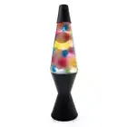 Lava Motion Lamp Diamond Shape Graffiti Spray Rainbow Multicoloured