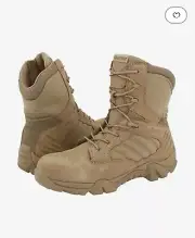 Bates Mens GX-8 Composite Toe Side-Zip Work Boot Desert Tan - E02276 Cushioned